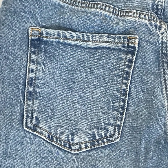 HM high waist wide leg jeans kids size 14 blue - Picture 4 of 4